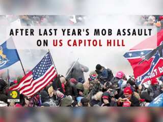 A look at role of far-right extremists Oath Keepers and Proud Boys in January 6 riot