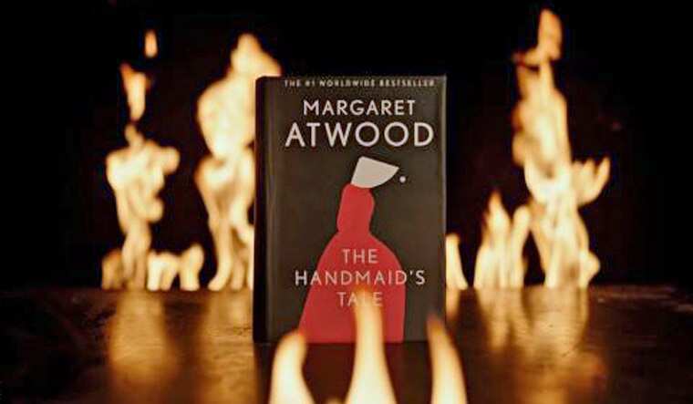 'Unburnable' edition of Margaret Atwood's 'The Handmaid's tale'