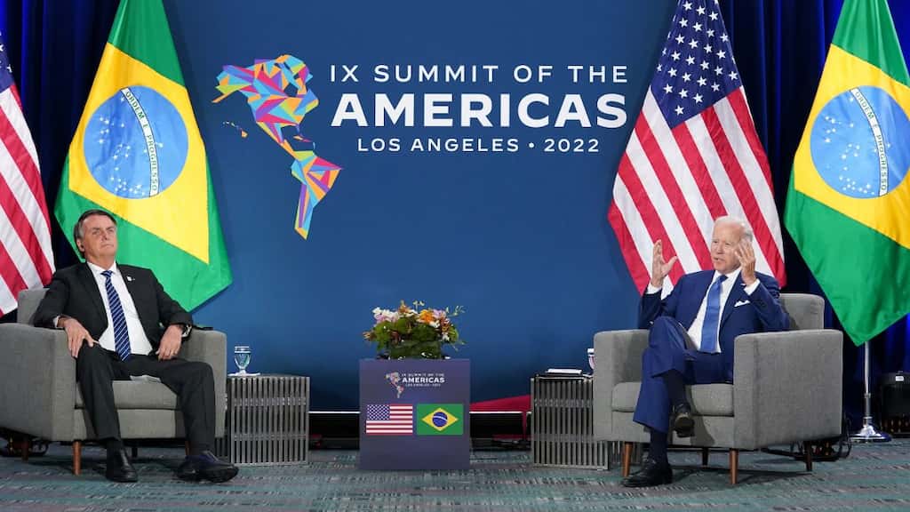 Jair Bolsonaro and Joe Biden reaffirm 'strategic importance' of Brazil-US ties