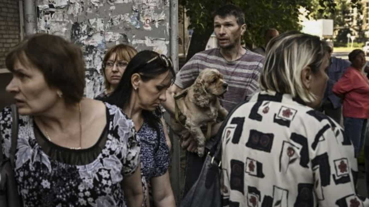 ‘We are still in shock’: A month trapped by Russian forces in a basement ‘We are still in shock’: A month trapped by Russian forces in a basement
