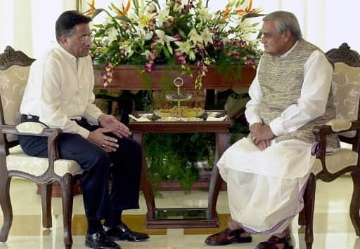 Agra Summit with Atal Bihari Vajpayee