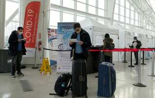 US to end Covid tests for air travellers