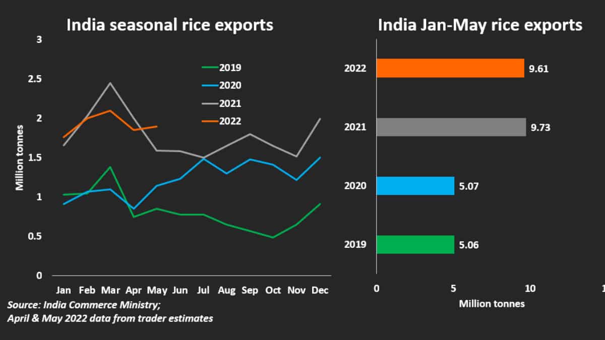 Why is India so crucial for global rice supplies?