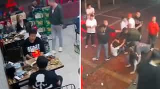 China restaurant attack: Nine people arrested over violence against women
