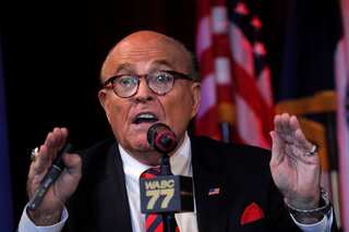 Trump’s former lawyer Rudy Giuliani surrenders before Georgia authorities