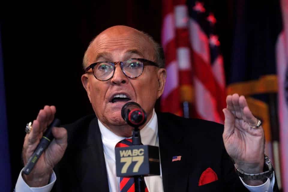 Trump’s former lawyer Rudy Giuliani surrenders before Georgia authorities