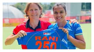 Hockey India congratulates women's team captain Rani Rampal as she completes 250 international caps