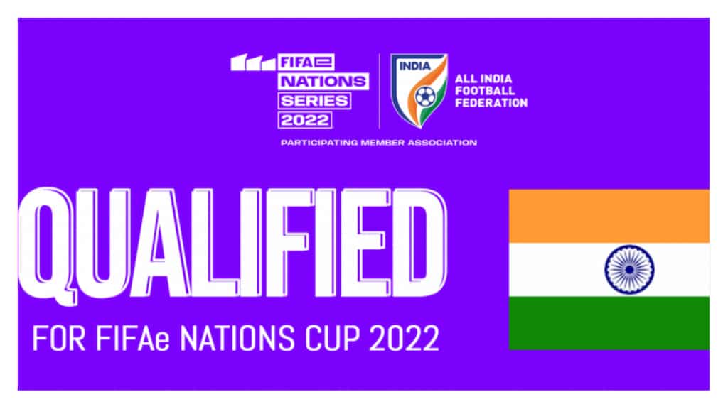 India create history, qualify for FIFAe Nations Cup 2022