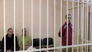 Ukraine war: Pro-Russian separatist leader says no pardon for Britons sentenced to death