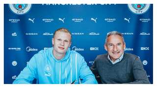 Manchester City complete signing of Norway striker Erling Haaland
