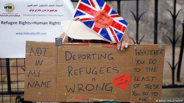 UK court allows first deportation flight to Rwanda, eight people to be flown out today