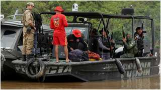No bodies found in hunt for British journalist, Brazil police say