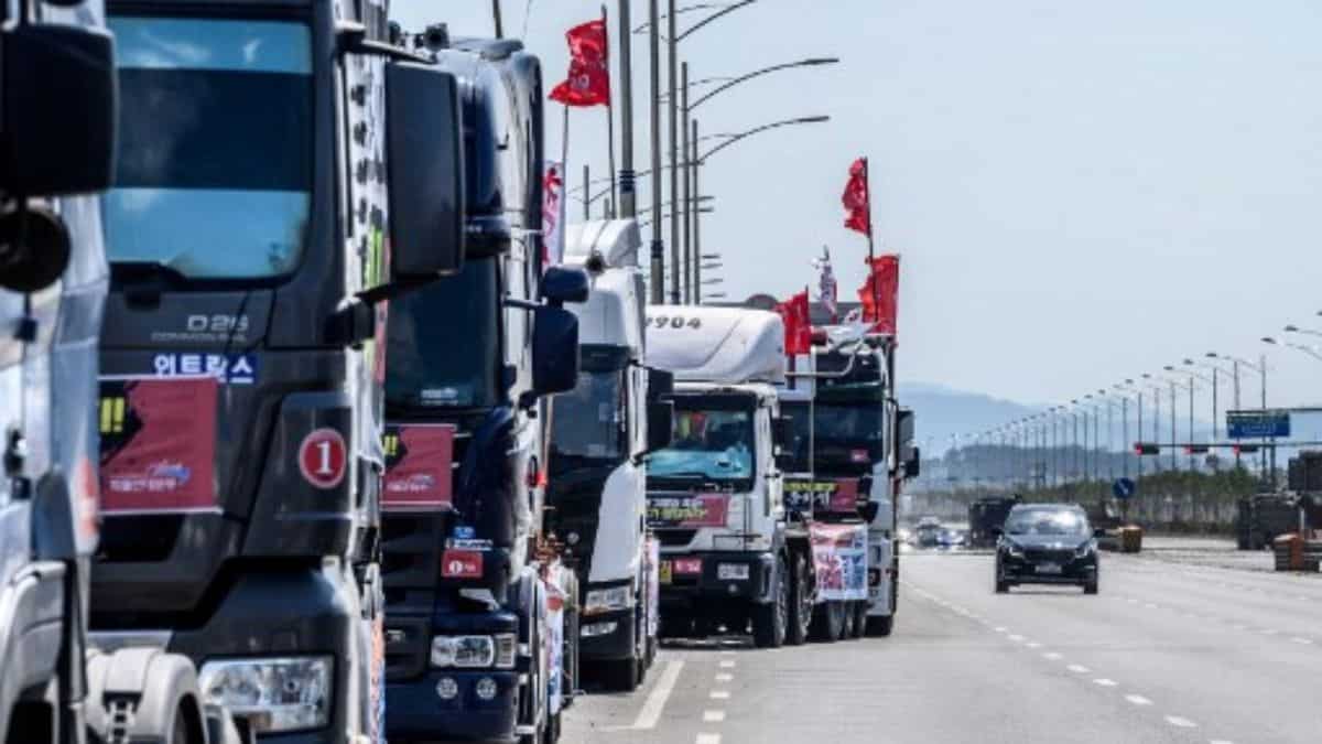 South Korean trucker strike snarls supply chains