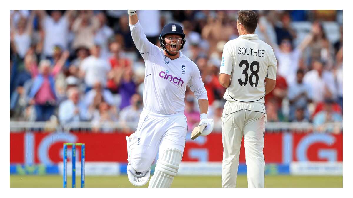 Jonny Bairstow slams 2nd-fastest ton by Englishman as ENG chase down 299 vs NZ, win 2nd Test & series Jonny Bairstow slams 2nd-fastest ton by Englishman as ENG chase down 299 vs NZ, win 2nd Test & series