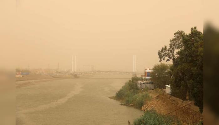 Sandstorm hits parts of Iraq again: Air transport affected in a few places