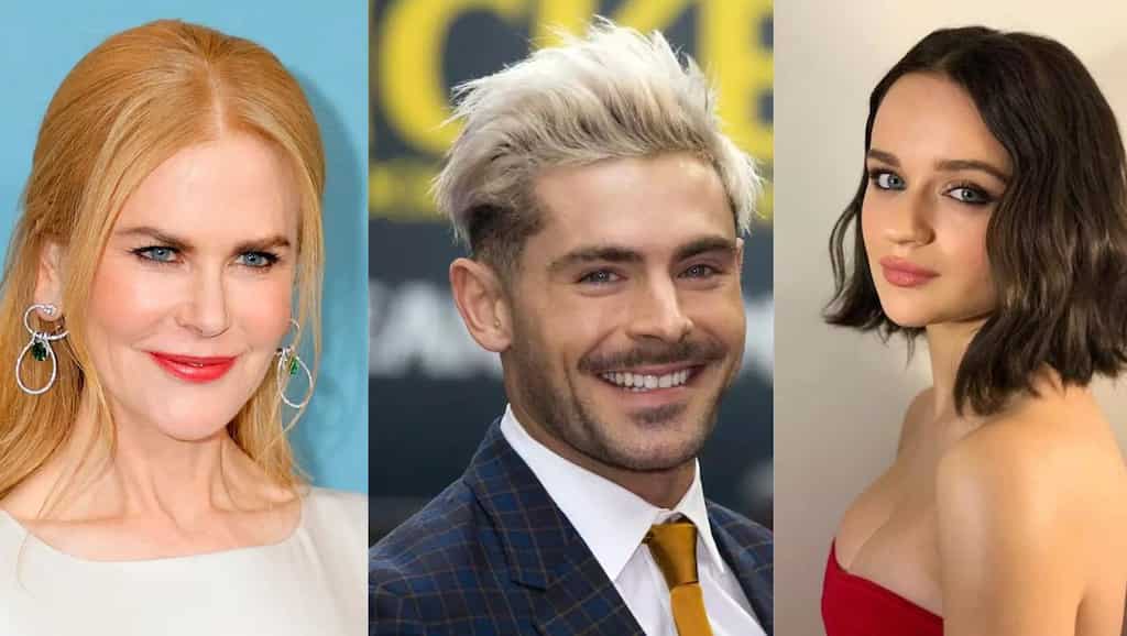 Nicole Kidman, Zac Efron and Joey King to star in Netflix's untitled rom-com