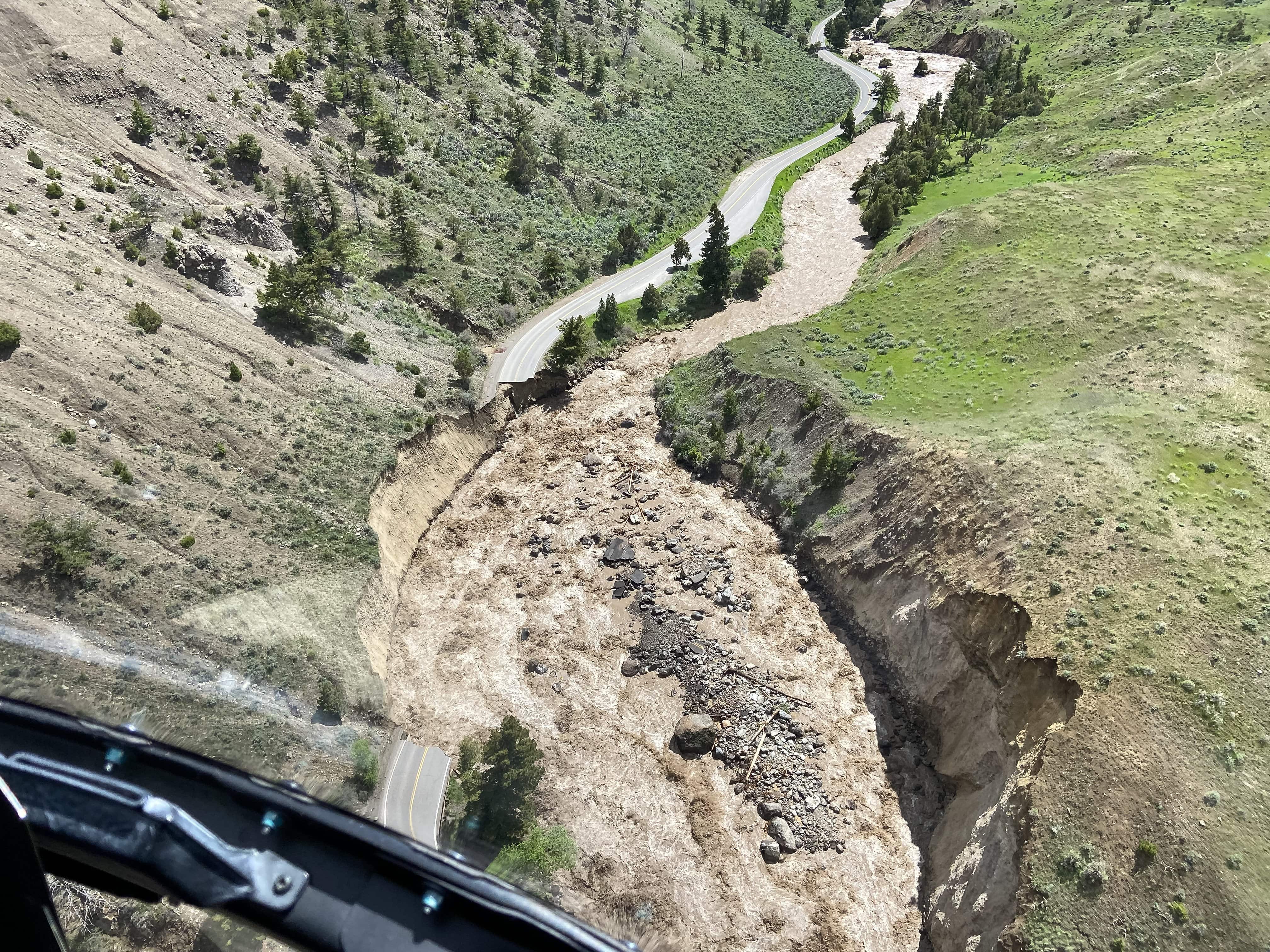 Yellowstone National Park flooding