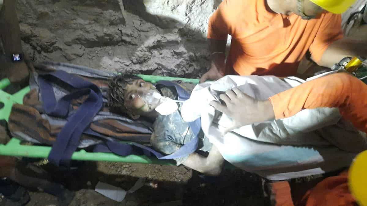 11-year-old child gets rescued after spending over 100 hours in borewell with snake in India, say reports 11-year-old child gets rescued after spending over 100 hours in borewell with snake in India, say reports