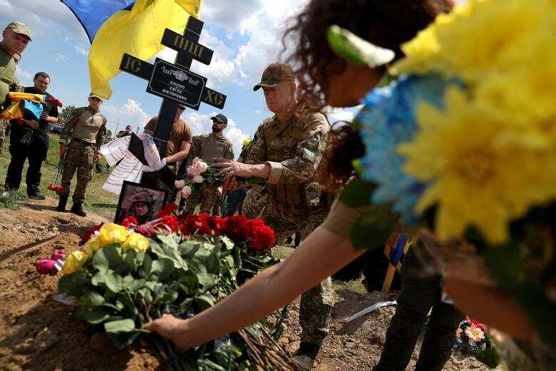 Friends and family pay homage to combat medic