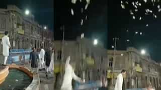 Man tosses Rs 500 notes in air during ‘marriage celebration’ in India’s Hyderabad, catches attention