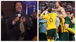 WATCH: Reporter cannot keep calm after Australia grabs FIFA World Cup berth with win over Peru