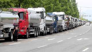 South Korea truckers return to work after strike deal; shares rally