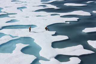 Research points toward exceptional heating in Arctic area
