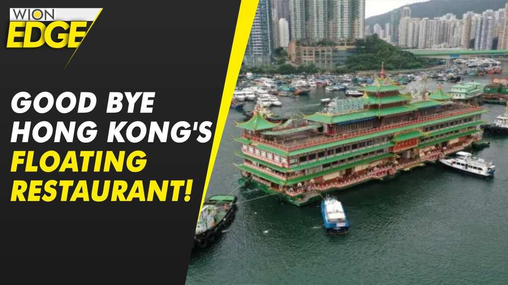 Hong Kong’s floating restaurant, popular tourist attraction, towed away