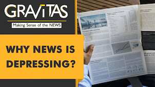 Gravitas: Survey finds more people are turning away from 'depressing' news