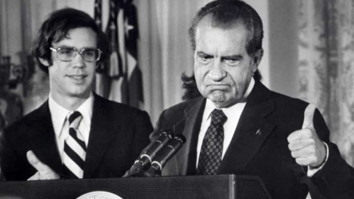 Watergate: The president-toppling scandal triggered by a piece of tape Watergate: The president-toppling scandal triggered by a piece of tape