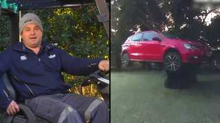 What an idea! Man employs forklift to stop car theft in Australia