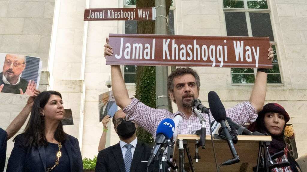 Washington renames Saudi Embassy street as 'Jamal Khashoggi way'