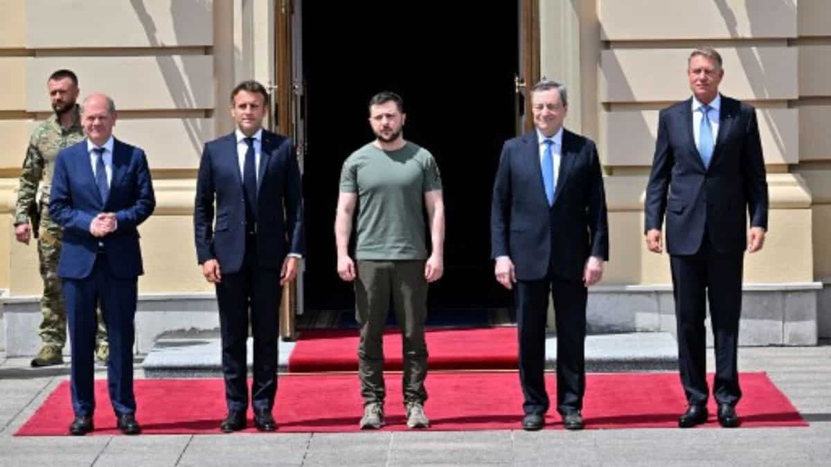Russia-Ukraine war: Kremlin hopes European leaders will discuss more than just weapons during Kyiv visit Russia-Ukraine war: Kremlin hopes European leaders will discuss more than just weapons during Kyiv visit