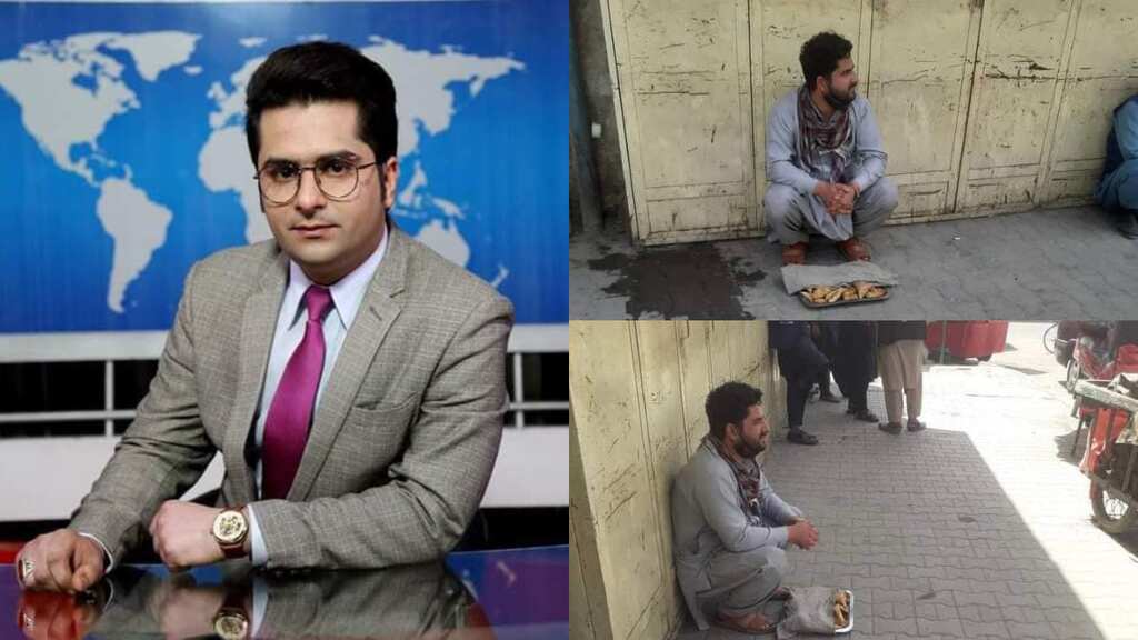 He was a news anchor. Now he sells food on street to survive in Taliban's Afghanistan