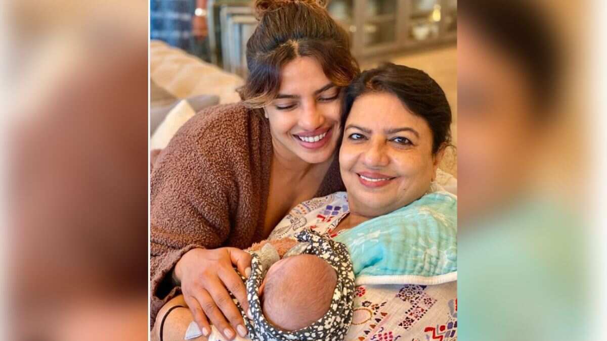 Priyanka Chopra wishes her mom with a special b'day post featuring her daughter Malti - see pic Priyanka Chopra wishes her mom with a special b'day post featuring her daughter Malti - see pic