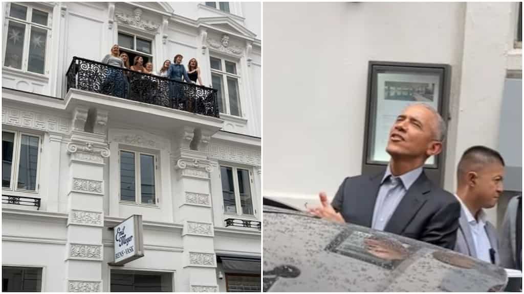 Watch: Barack Obama posts a beautiful video of impromptu choir singers