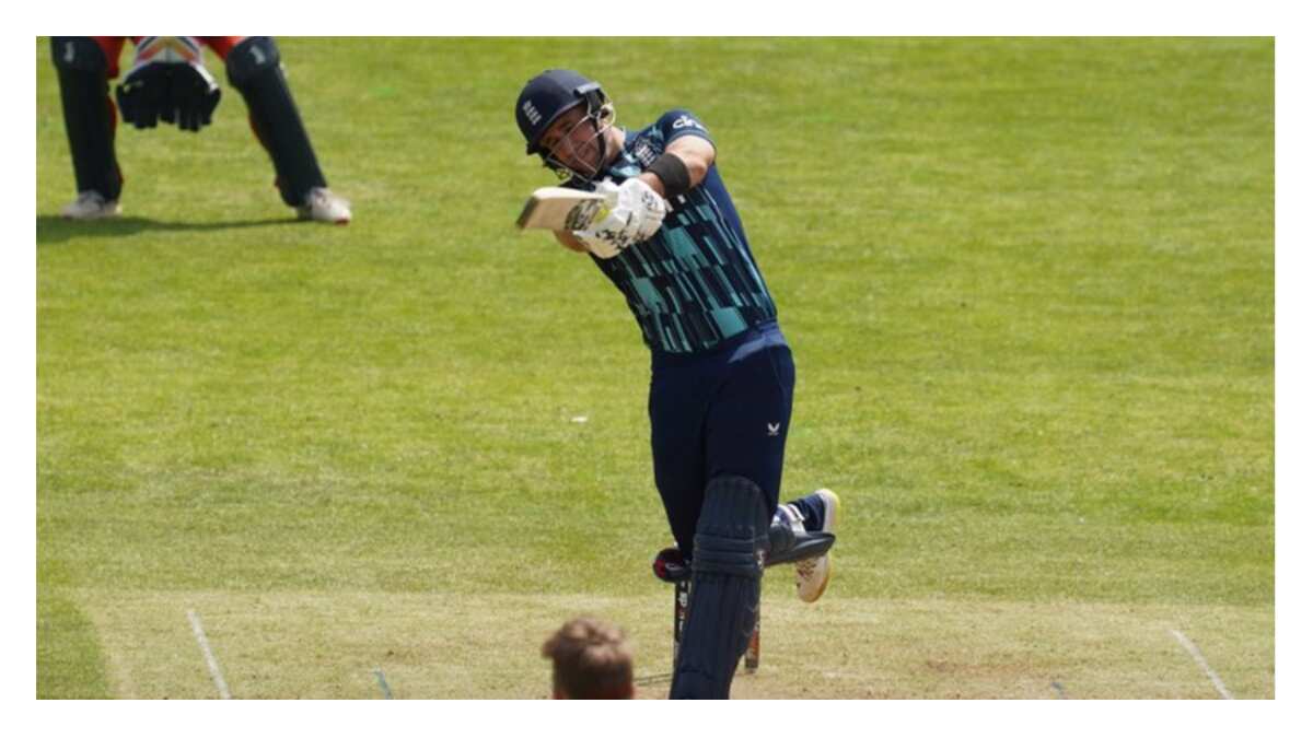 NED VS ENG: Big-hitter Liam Livingstone breaks plethora of records with entertaining 22-ball 66* NED VS ENG: Big-hitter Liam Livingstone breaks plethora of records with entertaining 22-ball 66*