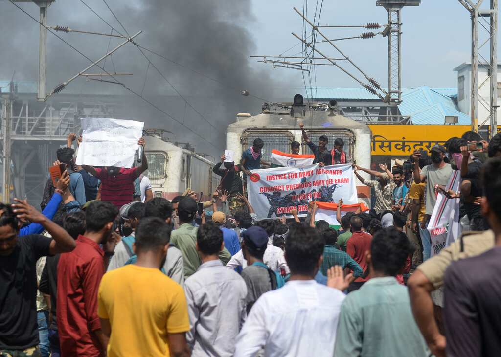 Military recruitment protest: Indian government announces 3 years' age relaxation
