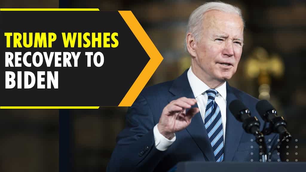 After Biden's bike crash, Trump wishes him well