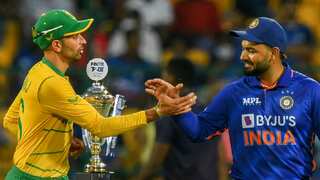 5th T20I between India and South Africa called off due to rain, series shared