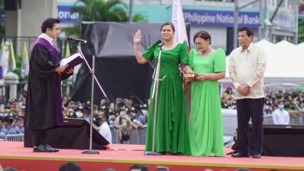 Philippines Vice President sworn-in: Sara Duterte-Carpio calls for national unity