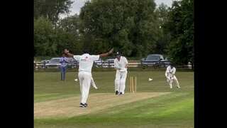 WATCH: Wasim Akram sends cricket fans on nostalgia trip as he cleans up Michael Atherton in charity game