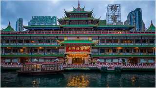 Iconic floating hotel in Hong Kong sinks in South China Sea