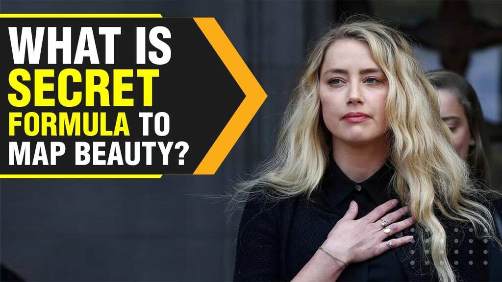 Amber Heard’s face most beautiful in the world. Find out how