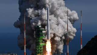 South Korea launches domestically-developed space rocket, successfully puts satellites in orbit