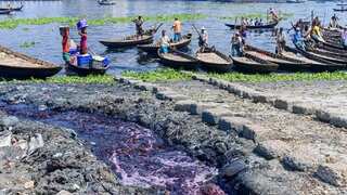 How Bangladesh's rivers have paid the price for garment-driven economic boom