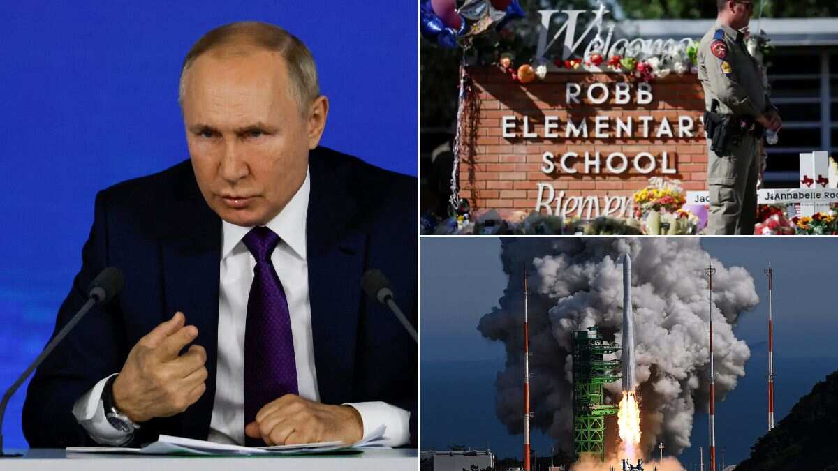 Top 10 world news: Putin 'proud' of Russian troops, first interior image of Texas school shooting, and more Top 10 world news: Putin 'proud' of Russian troops, first interior image of Texas school shooting, and more