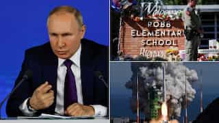Top 10 world news: Putin 'proud' of Russian troops, first interior image of Texas school shooting, and more