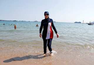 French court blocks Grenoble mayor’s attempt to allow ‘burkini’ in municipal pools