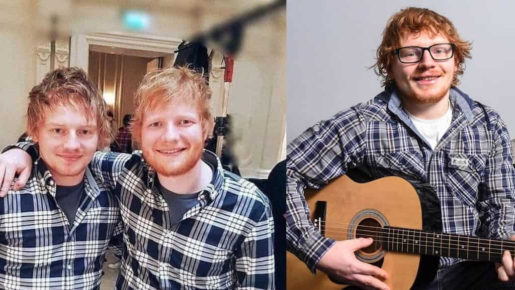 Ed Sheeran's lookalike gets rescued by security after fans mob him at singer’s Manchester concert 